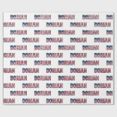Dorian Vorname Name USA US Geschenkpapier Papier (Flach)
