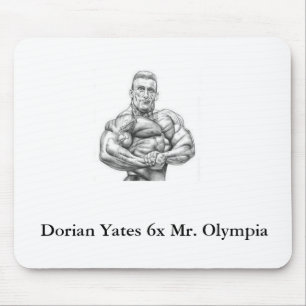Dorian Yates Olympia-Mausunterlage Mousepad