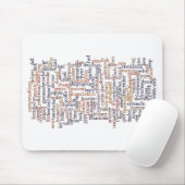 Doric Mäusematte Mousepad (Mit Mouse)