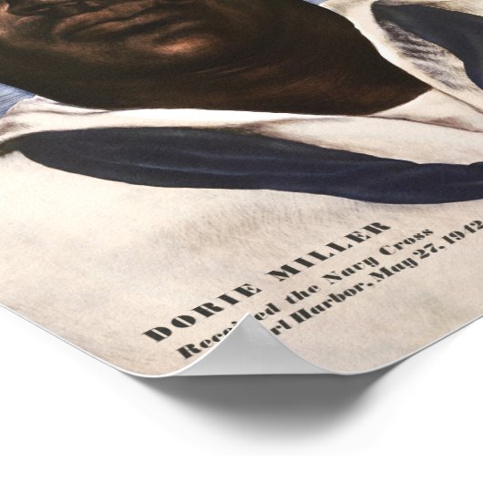 Dorie Miller - Über und hinaus Poster (Ecke)