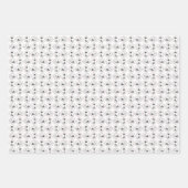 Doris die Hunde-Weihnachtsverpackung Geschenkpapier Set (Vorderseite 3)