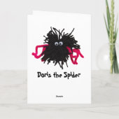 Doris die Spinne Karte (Rückseite)