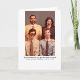 Doris Ehefrau und Mutter Grußkarte Karte