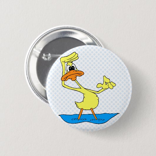 Doris Ente Button (Vorne & Hinten)