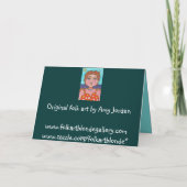 DORIS:  Gesetzt "essen Sie Schokolade"…. - Karte (Rückseite)