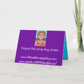 DORIS:  Ich got eine Postkarte… - Grußkarte Karte (Rückseite)