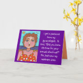 DORIS: Ich got eine Postkarte… - Grußkarte Karte (Gelbe Blume)