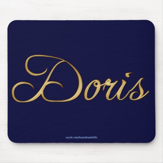 DORIS Name Personalisierte Geschenkmousepad Mousepad (Vorne)