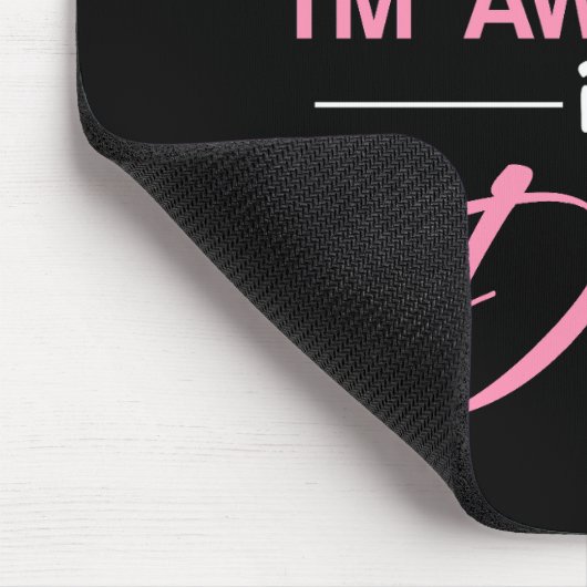 Doris Natürlich bin ich Phantastisch Mousepad (Ecke)