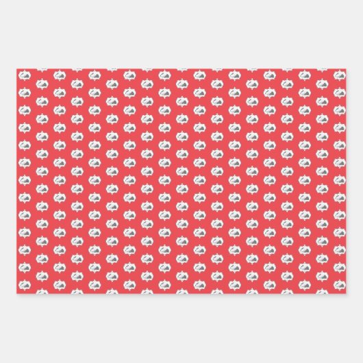 Doris the Dog Holiday Wrapping Paper Geschenkpapier Set (Vorderseite 2)