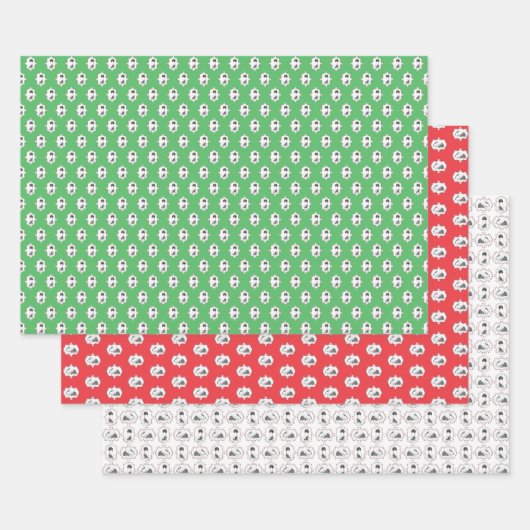 Doris the Dog Holiday Wrapping Paper Geschenkpapier Set (Set)