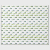 Doris the Dog Summer Scene  Geschenkpapier (Flach)