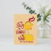 Doris the Duck, Postcard Postkarte (Stehend Vorderseite)