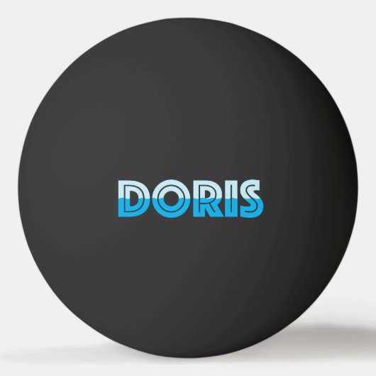 Doris Tischtennisball (Vorderseite)