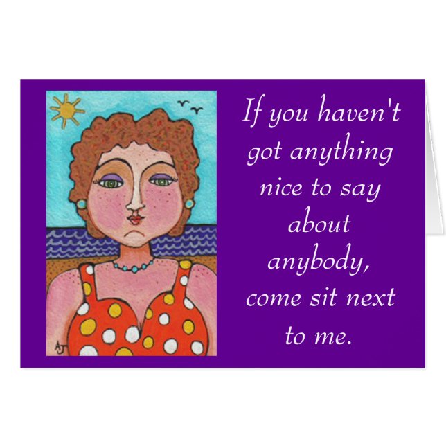 DORIS - Wenn Sie got nettes nichts… haben - Karte (Vorderseite (Horizontal))