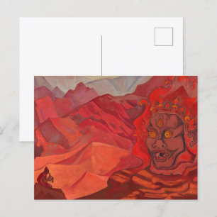 Dorje, das Daring One von Nicholas Roerich Feiertagspostkarte