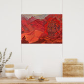 Dorje, The Daring One, 1925 von Nicholas Roerich Poster (Küche)