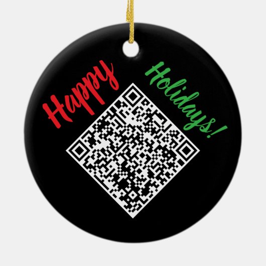 Dork Night Before Christmas Keramik Ornament (Hinten)