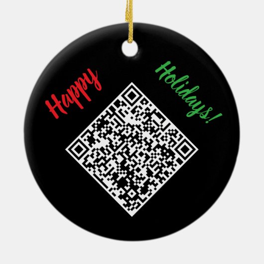 Dork Night Before Christmas Keramik Ornament (Hinten)