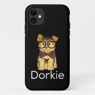 Dorkie Funny Dorky Yorkie Dog Case-Mate iPhone Hülle