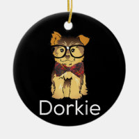 Dorkie Funny Dorky Yorkie Dog