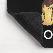 Dorkie Funny Dorky Yorkie Dog Mousepad (Ecke)