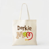 Dorkie Hundezucht-Mama-Geschenk Tragetasche (Vorne)