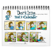 Dorkling 2013 Monthly Wall Calendar Spaß Comic Kalender (Titelbild)