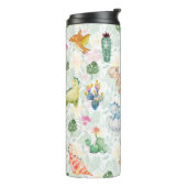 DORKY DINOSAURS MONOGRAM KIDS BOYS MÄDCHEN THERMOSBECHER (Nach links gedreht)