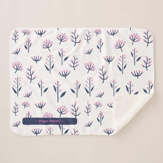 Dorm Essentials Hübsch Mimosa Customize Sherpadecke (Vorderseite (Horizontal))