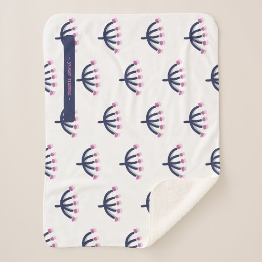 Dorm Essentials Hübscher Single Mimosa Customize Sherpadecke (Vorderseite)