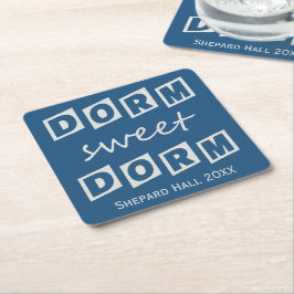 "Dorm Sweet Dorm" Custom Dorm Party Untersetzer