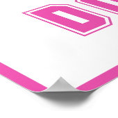 Dorm Sweet Dorm Hot Pink Poster (Ecke)