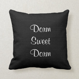Dorm Sweet Dorm Imitate Textil Personalisiert Kissen