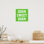 DORM SWEET DORM POSTER (Küche)