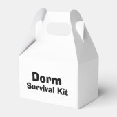 "Dorm" - Überlebenskits Geschenkschachtel (Vorderseite)