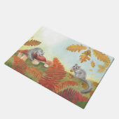 Dormaus Glis in der Natur Fußmatte (Schrägansicht)