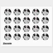 Dormir, Demenzsticker Runder Aufkleber (Blatt)