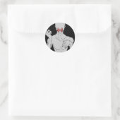 Dormir, Demenzsticker Runder Aufkleber (Tasche)