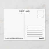 Dormition Cathedral. Yaroslavl, Russia. 2026 Postkarte (Rückseite)