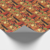 Dormition der Mutter Gottes orthodoxe Ikone Geschenkpapier (Ecke)