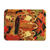 Dormition der Mutter Gottes orthodoxe Ikone Magnet (Horizontal)