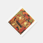 Dormition der Mutter Gottes orthodoxe Ikone Serviette (Ecke)