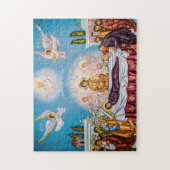 Dormition des Ikons Theotokos (Jungfrau Mary) Puzzle (Vertikal)