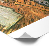 Dormitory im Krankenhaus in Arles von van Gogh Poster (Ecke)