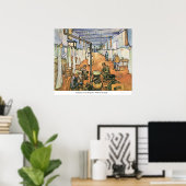 Dormitory im Krankenhaus in Arles von van Gogh Poster (Heimbüro)