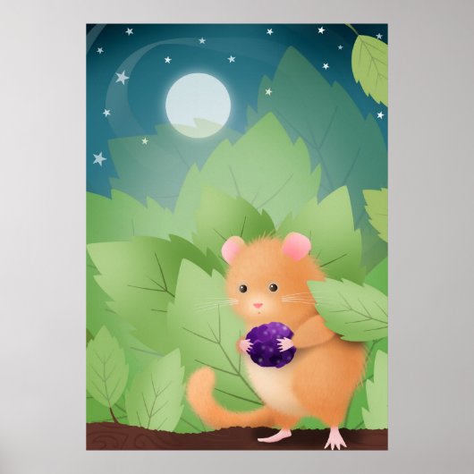 Dormouse Dinner - Plakatdrucke Poster (Vorne)