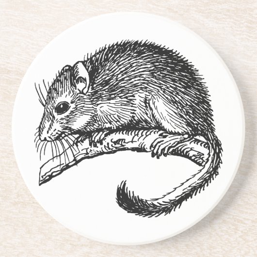 Dormouse Getränkeuntersetzer (Vorne)