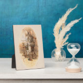 Dormouse Knitting Anniversary Party Fotoplatte (Seite)