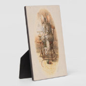 Dormouse Knitting Anniversary Party Fotoplatte (Seite)